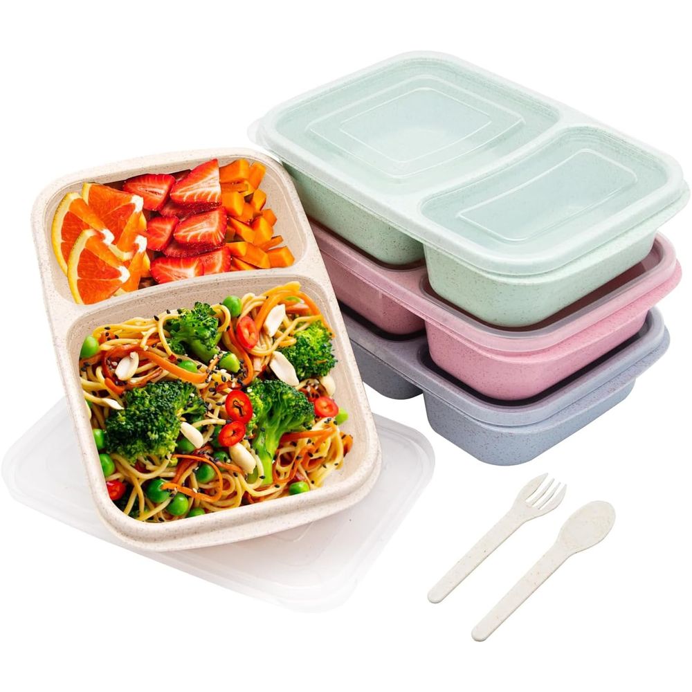 Meal Prep Box - Lot de 4 boîtes à bento,