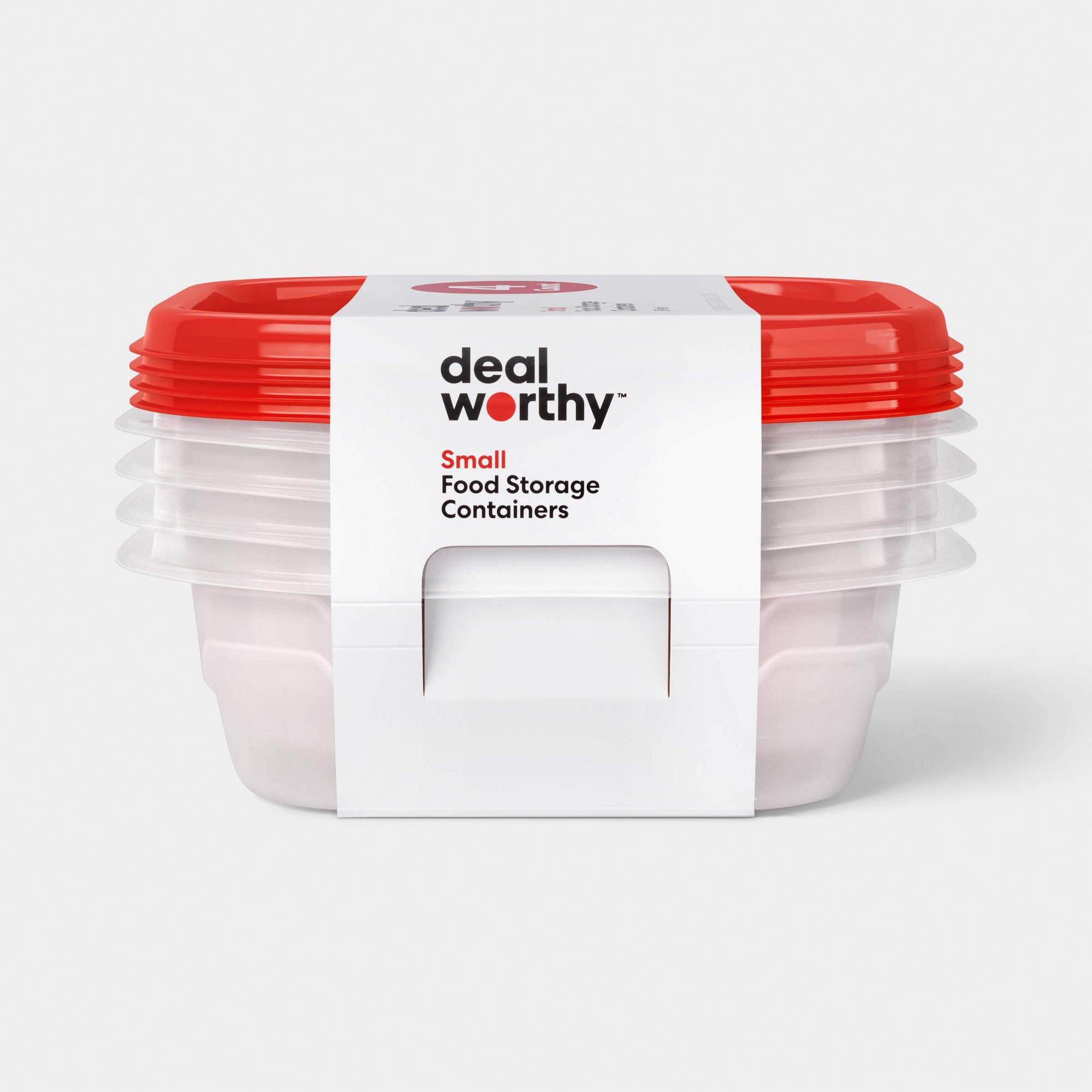 Meal Prep Box - Boîtes de conservation alimentaire carrées de