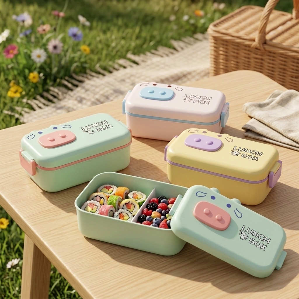 Meal Prep Or Prep Meal - Boîte à bento mignonne pour enfants,