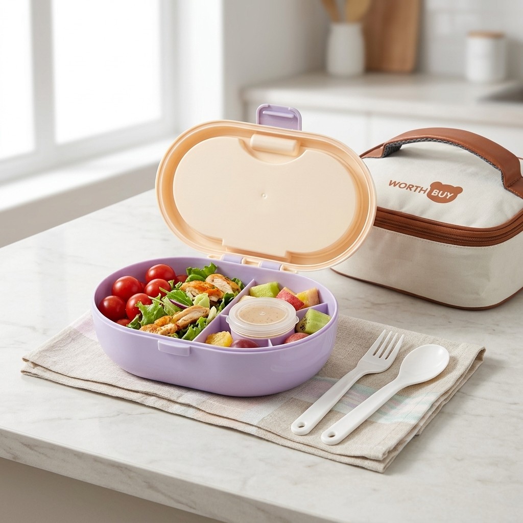 Meal Prep Or Prep Meal - Boîte à bento en plastique compartimentée