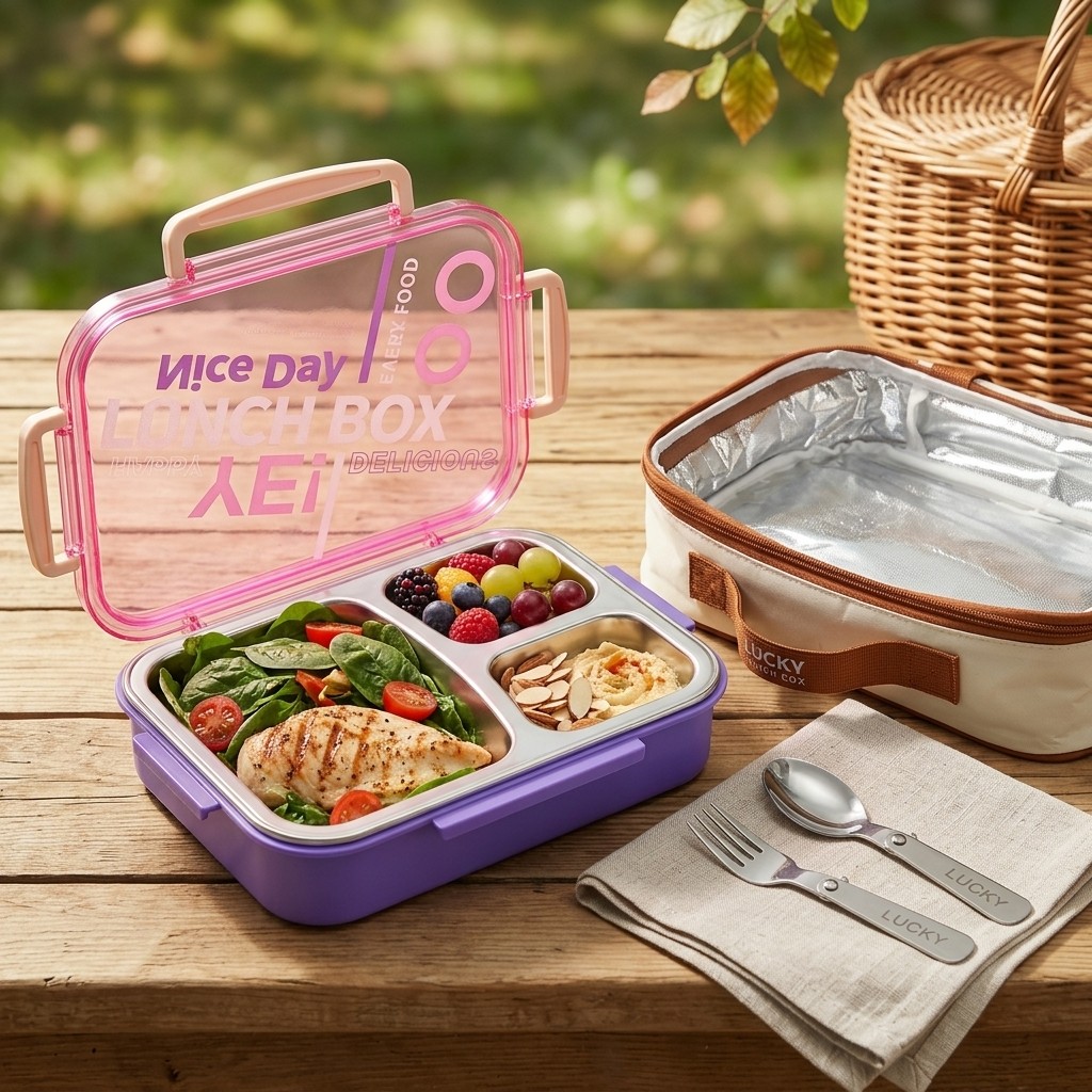 Meal Prep Or Prep Meal - Boîte à bento en acier inoxydable