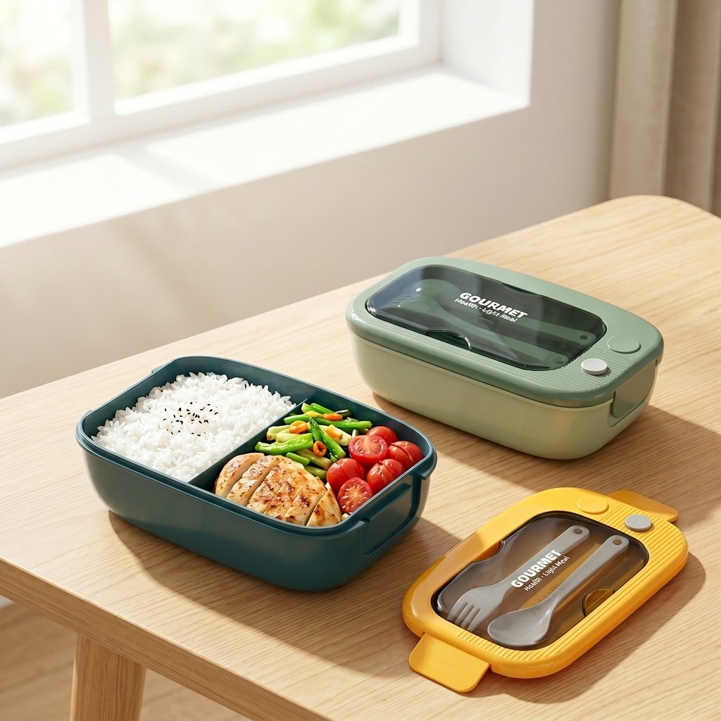 Meal Prep Or Prep Meal - Boîte à bento en plastique micro-ondable