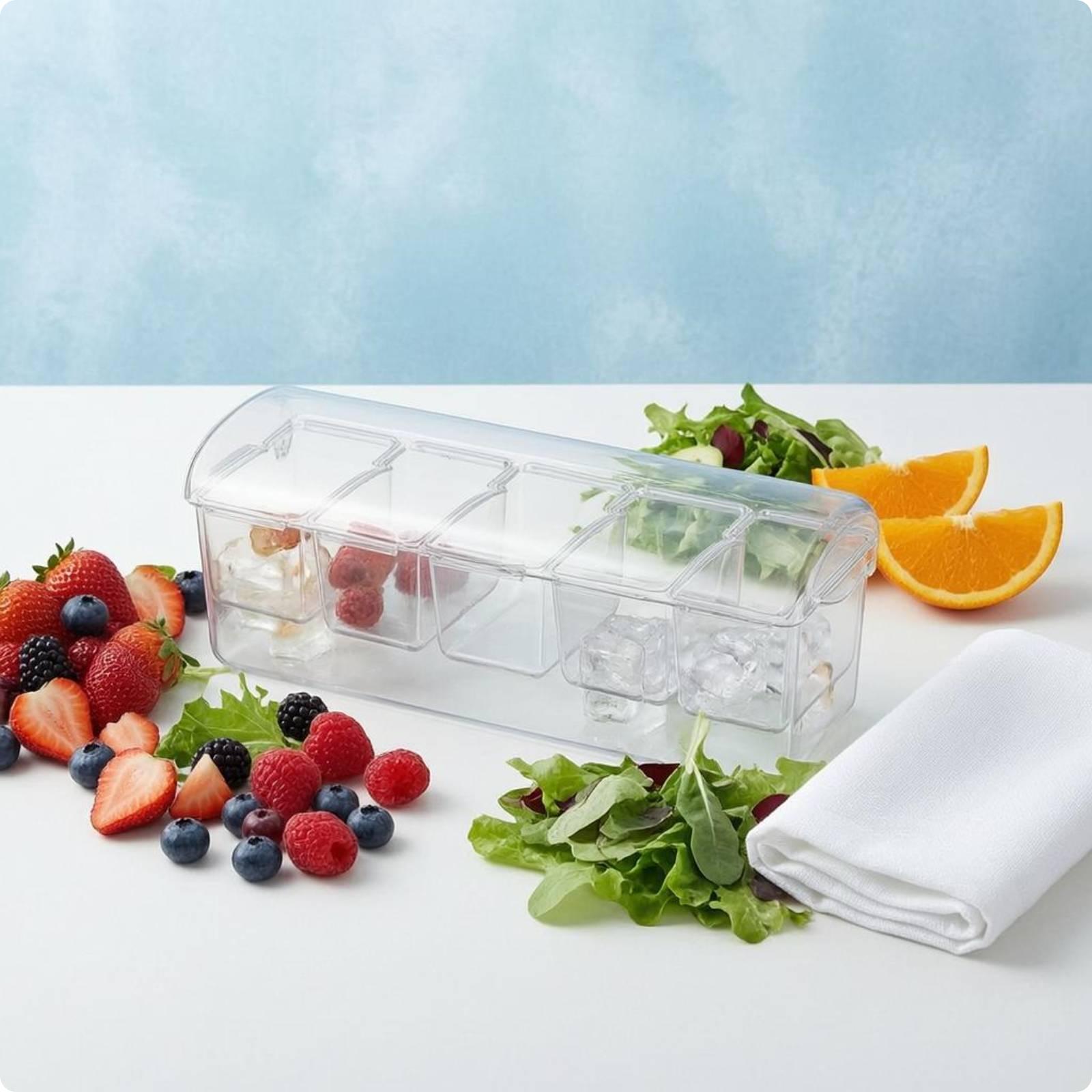 Meal Prep Box - Boîte de conservation hermétique rectangulaire pour