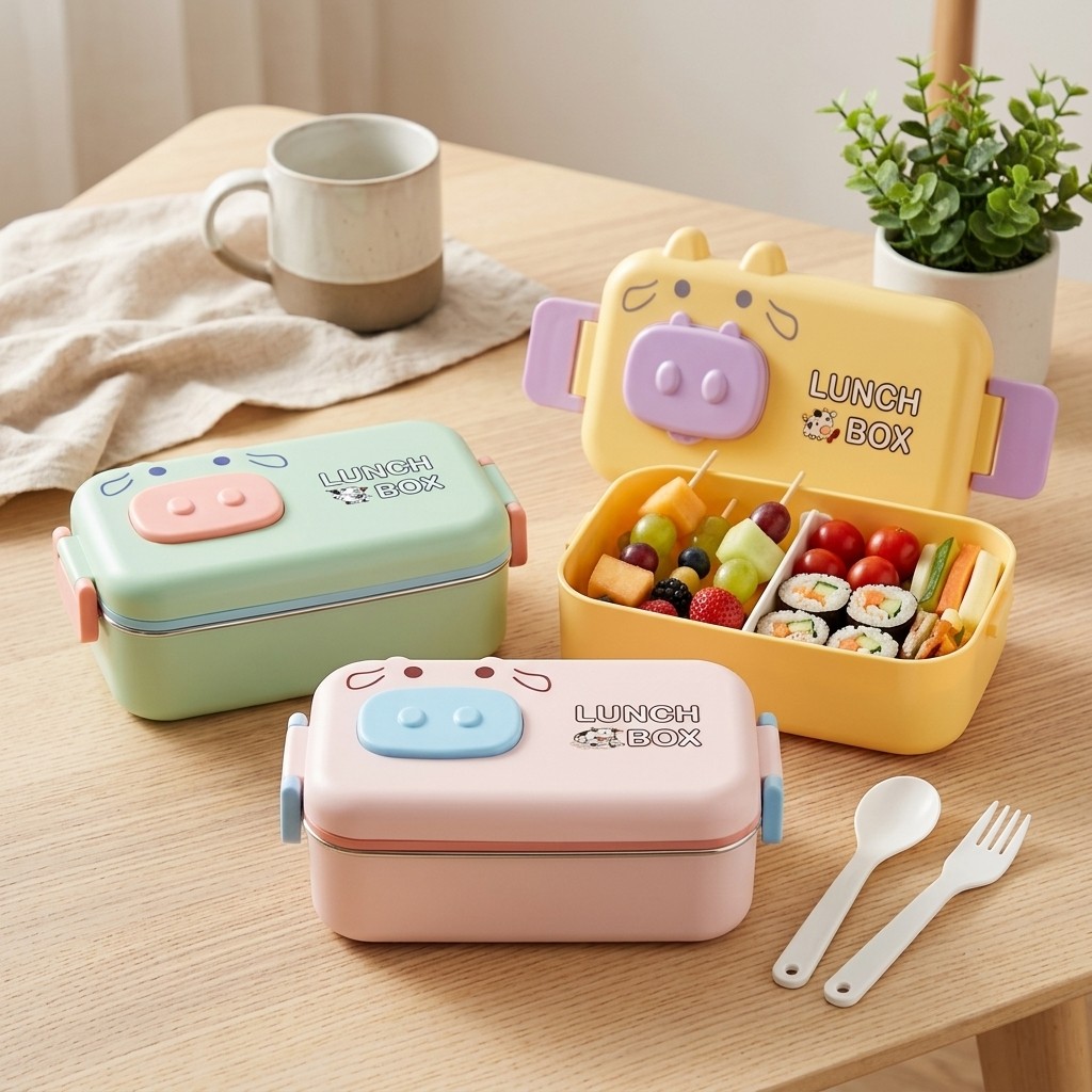 Boîte à bento mignonne pour en - Meal Prep Or Prep Meal avis et prix