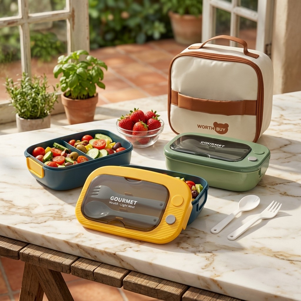 Boîte à bento micro-ondable à  - Meal Prep Or Prep Meal avis et prix