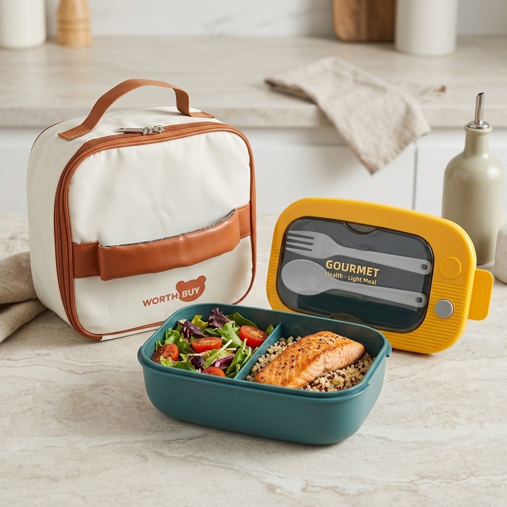 Boîte à bento micro-ondable à  - Meal Prep Or Prep Meal avis et prix