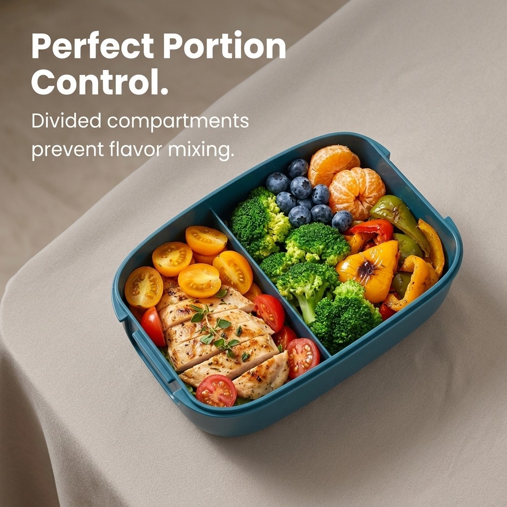 Boîte à bento micro-ondable à  - Meal Prep Or Prep Meal avis et prix