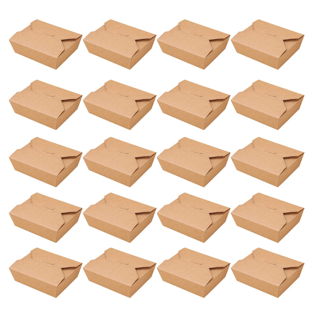 20 boîtes à lunch en papier kr - Meal Prep Cold Lunches avis et prix
