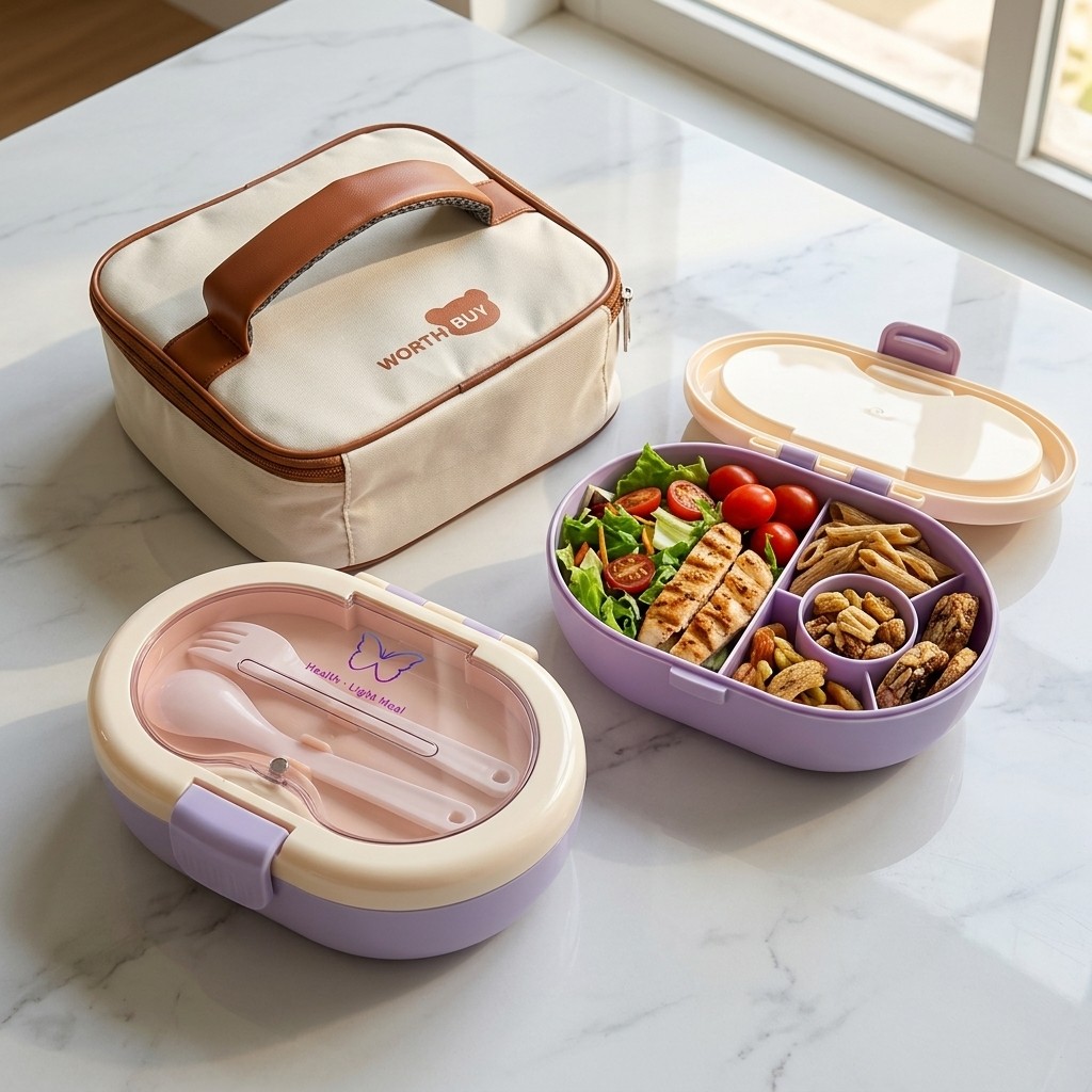 Boîte à bento en plastique com - Meal Prep Or Prep Meal avis et prix