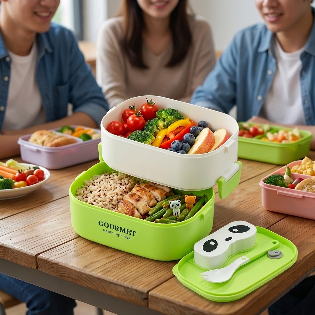 Boîte Bento en Plastique Micro - Meal Prep Or Prep Meal avis et prix