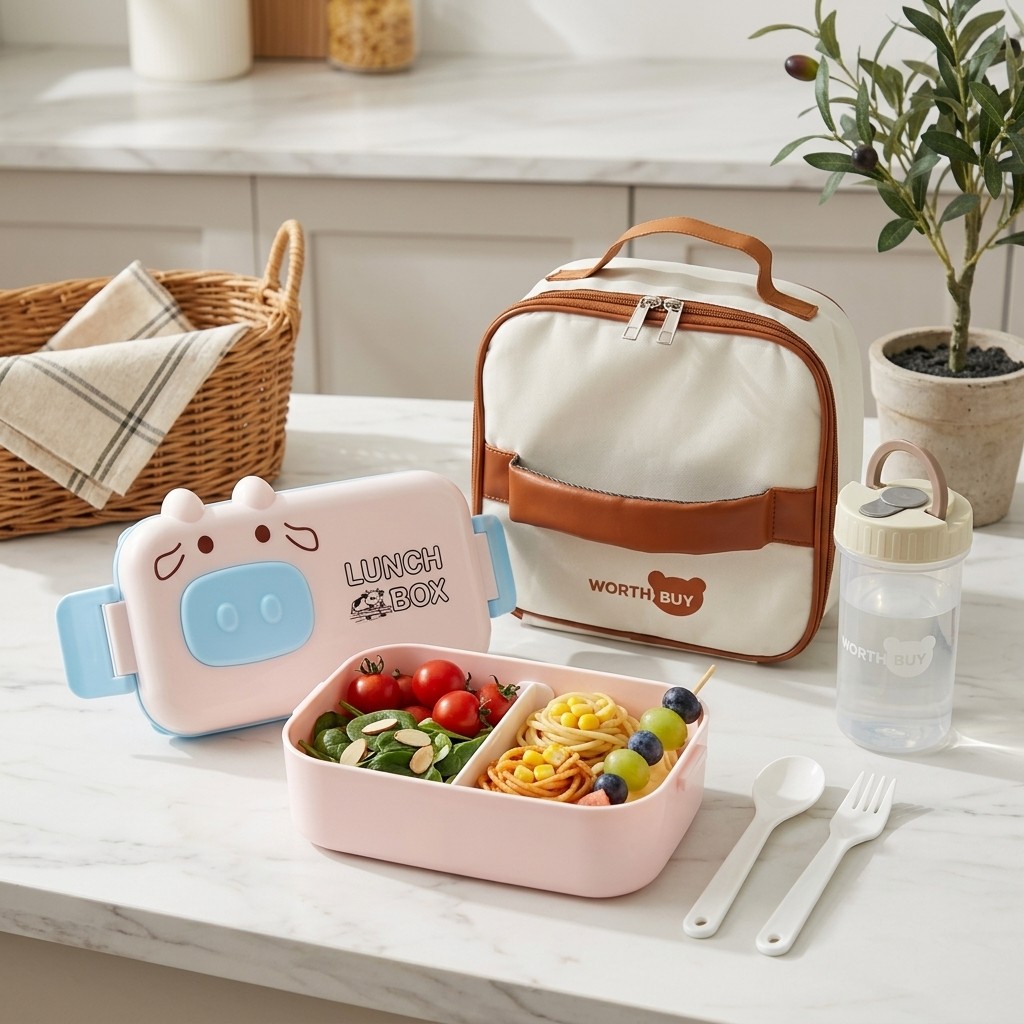 Boîte à bento pour enfants en  - Meal Prep Or Prep Meal avis et prix
