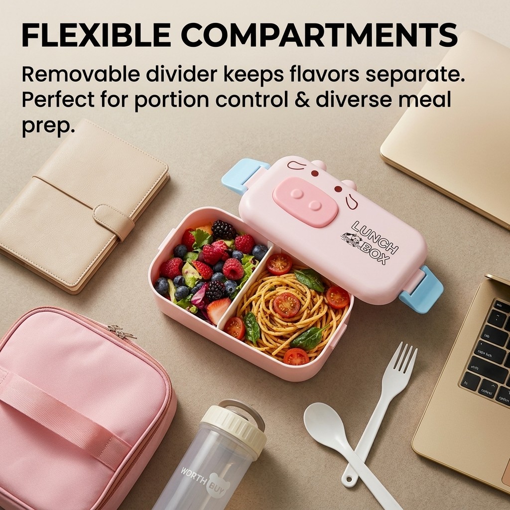 Boîte à bento pour enfants en  - Meal Prep Or Prep Meal avis et prix