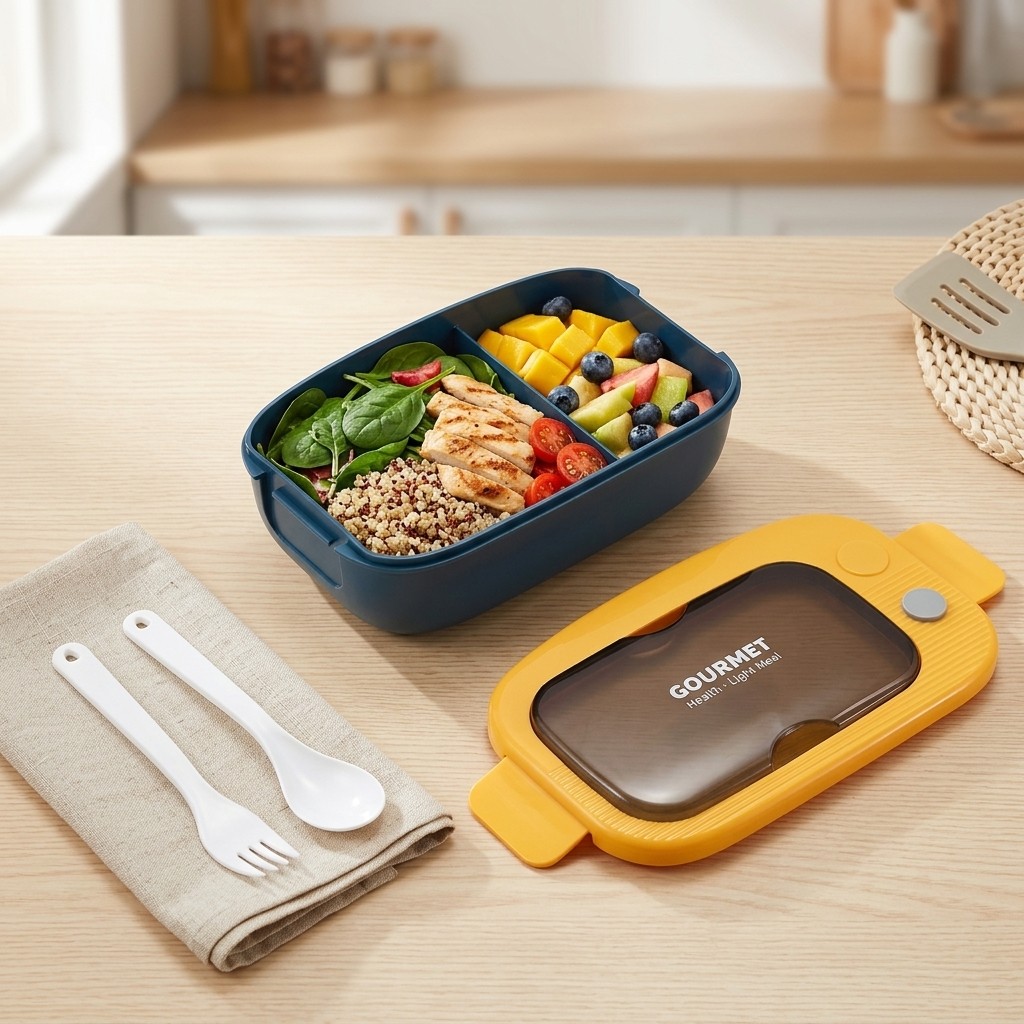 Boîte à lunch bento en plastiq - Meal Prep Or Prep Meal avis et prix