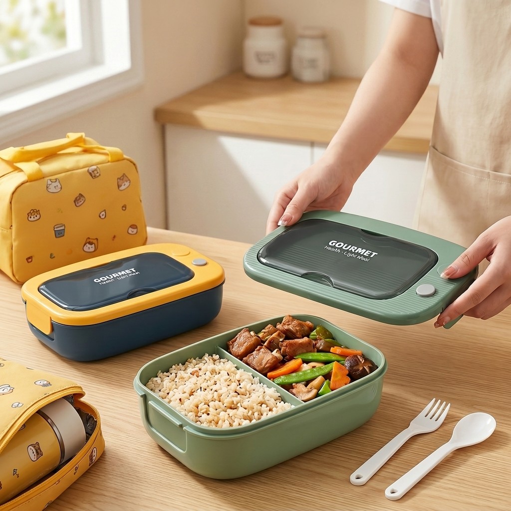 Boîte à bento en plastique mic - Meal Prep Or Prep Meal avis et prix