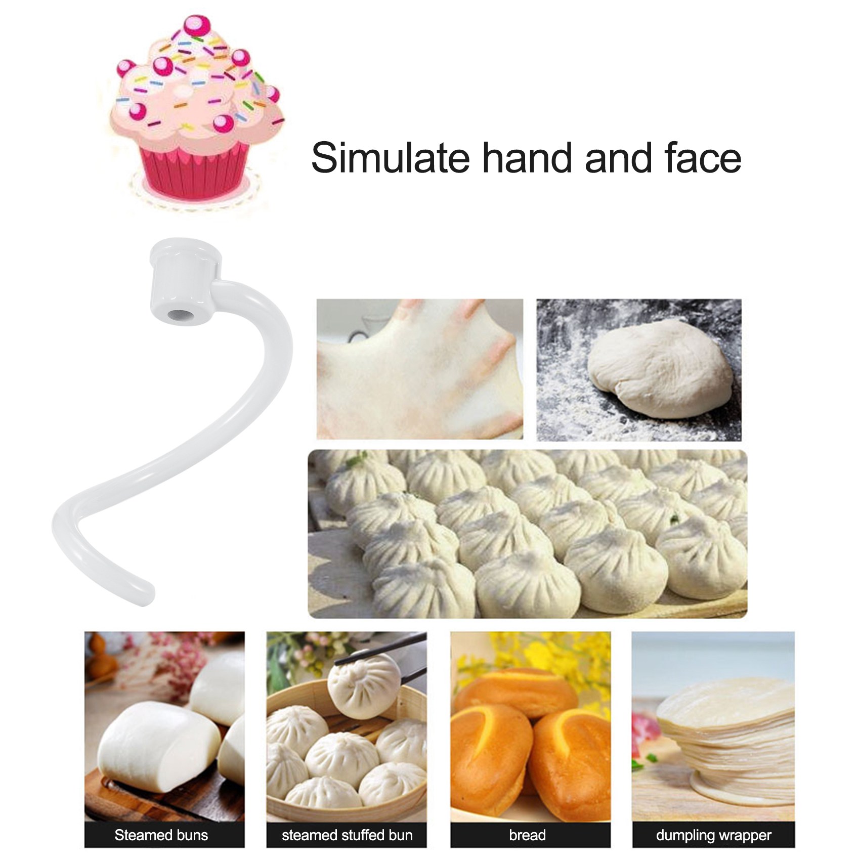 Crochet pétrisseur spiral ABLD - Kitchenaid Mixer Pro 600 avis et prix