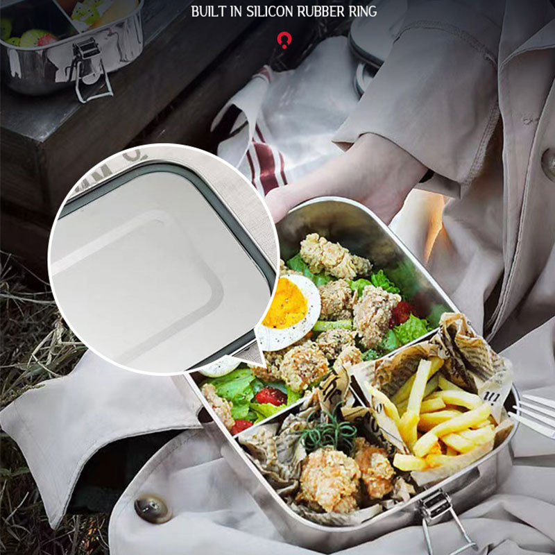 Boîte à déjeuner carrée en aci - Meal Prep Box avis et prix