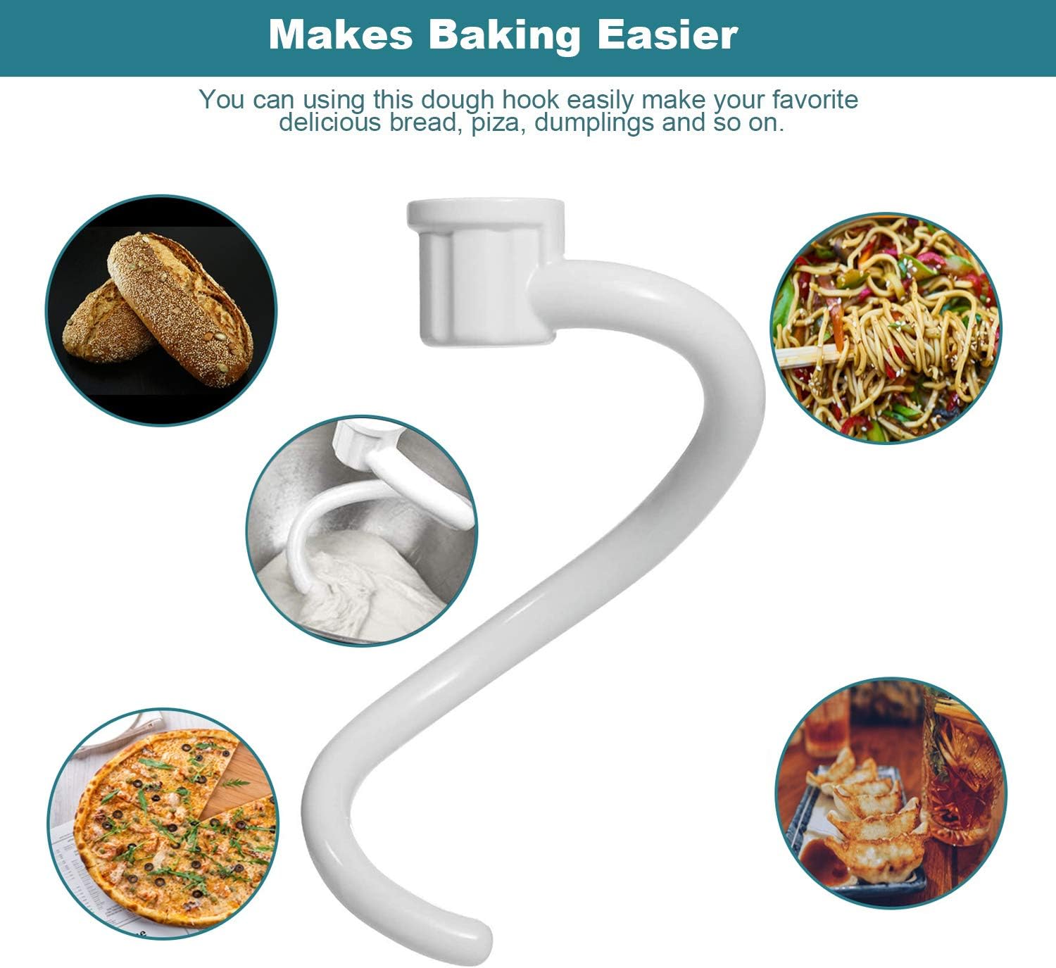 Crochet à pâte en spirale endu - Kitchenaid Mixer Pro 600 avis et prix