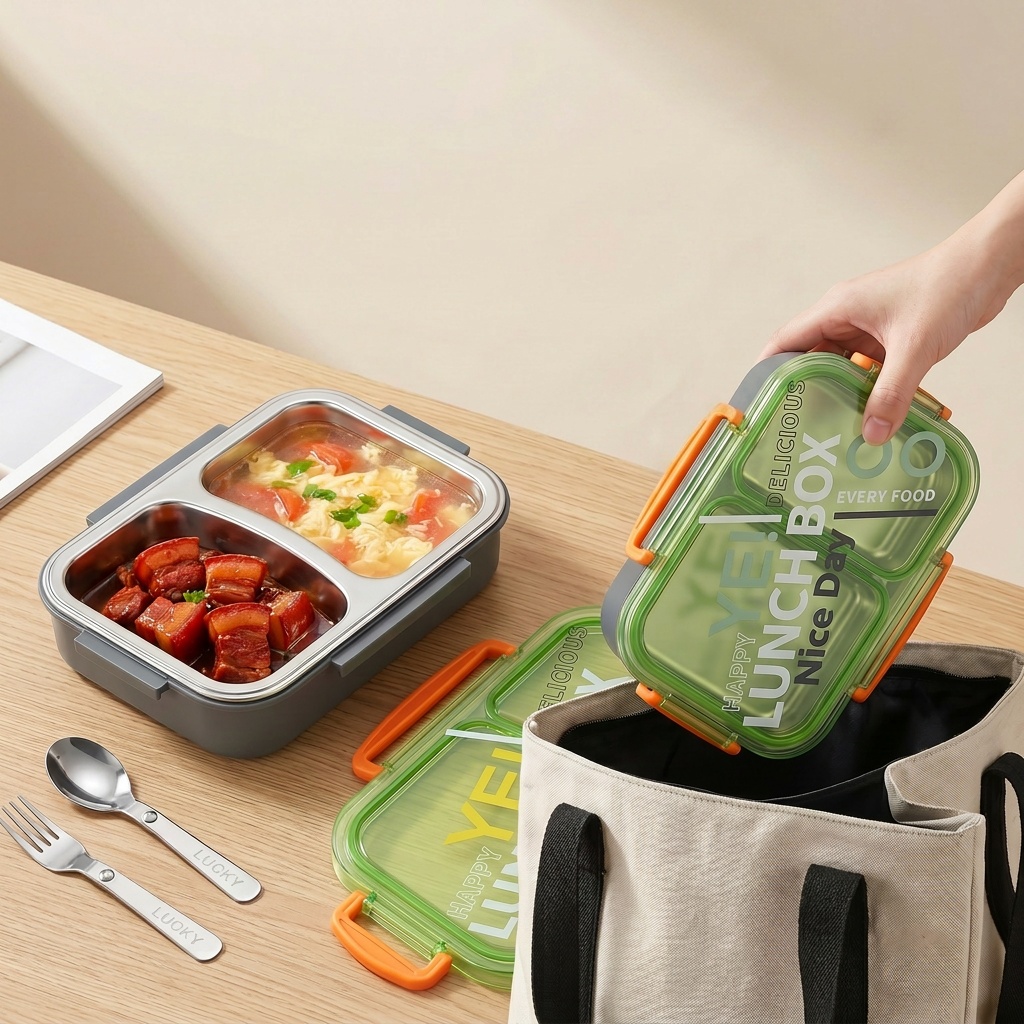 Boîte à lunch bento en acier i - Meal Prep Or Prep Meal avis et prix