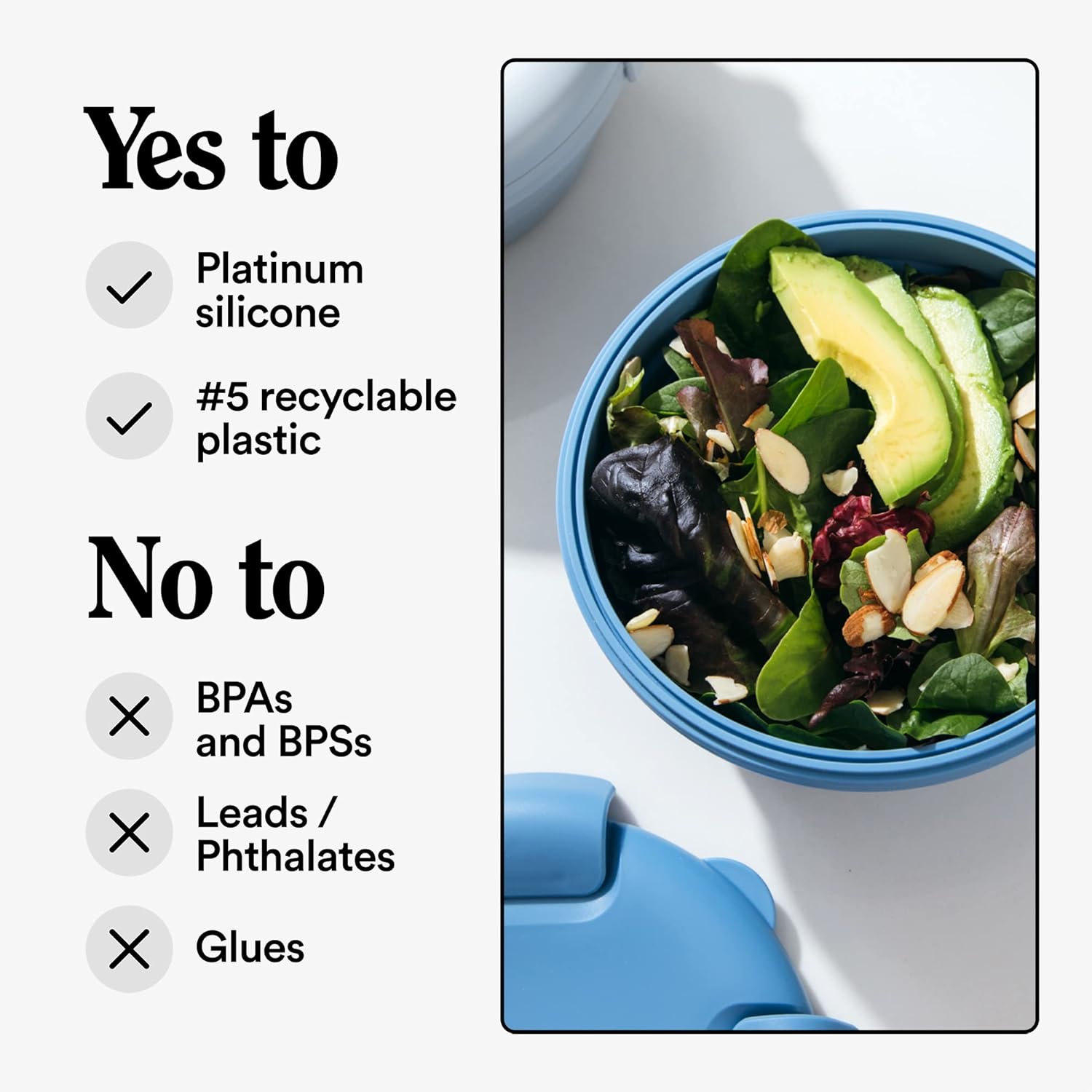 Bayzon Bol pliable Bol en sili - Meal Prep Cold Lunches avis et prix